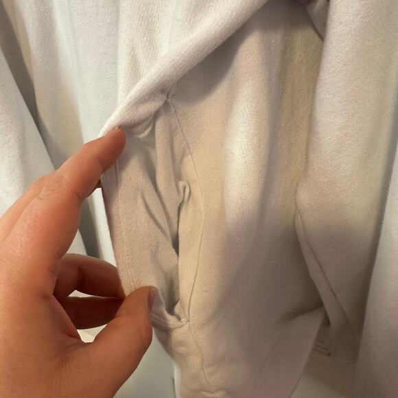 Victoria’s Secret PINK Oversized Varsity Cowl Neck Sweatshirt Size XL Colorblock - Picture 14 of 14